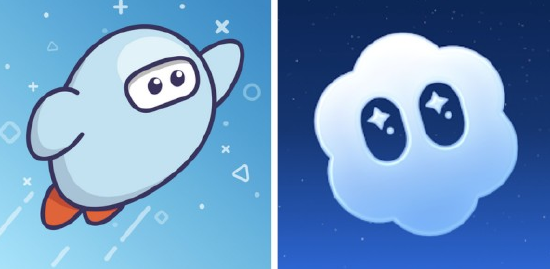 左图：OverDrive旗下Sora应用标识；右图：OpenAI旗下Sora应用标识